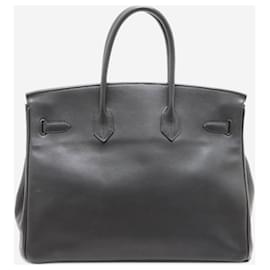 Hermès-Sac Birkin 35 Le Tournay en veau Swift noir 2008-Noir