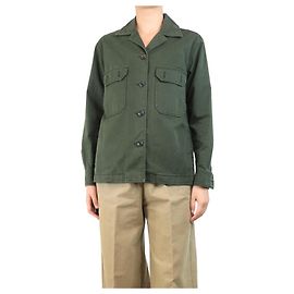 Aspesi Khaki utilty jacket - size UK 8 Green
