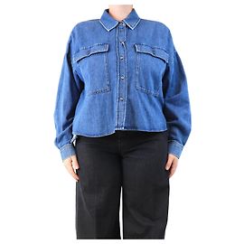 Weekend Max Mara Camicia in denim blu - taglia UK 16 Blu