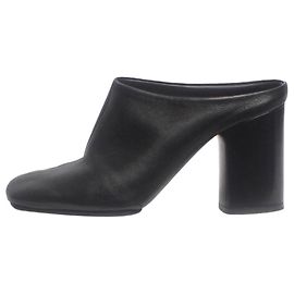 Acne Black leather mules - size EU 38 Black