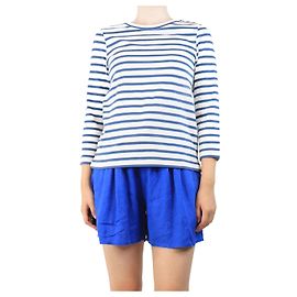 Apc Top a rayas azul y blanco - talla S Azul