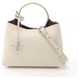 Tod's-Tod's Timeless Micro Handbag in White Leather-White