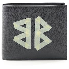 Balenciaga-Balenciaga Cash Square Coin Wallet-Black