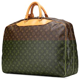Louis Vuitton-Louis Vuitton Brown Monogram Alize Poches-Brown