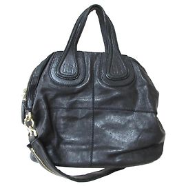 Borsa in pelle Givenchy Nightingale Nero