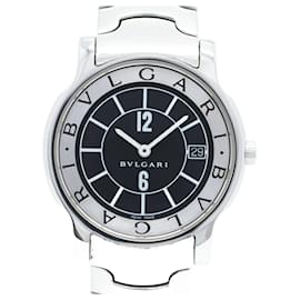Bulgari-Bvlgari Solotempo ST35S Black Dial Men's Watch-Other