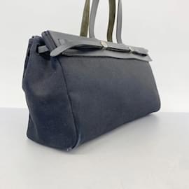 Hermès-Sac Tote Hermes Airbag Cabas MM-Noir