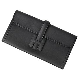 Hermès Borsa Clutch Hermes Jige Elan 29 Nero