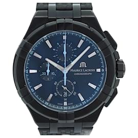 Autre Marque-Maurice Lacroix Aikon AI1018-PVB01-337-1 Black Dial Watch-Other