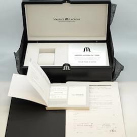 Autre Marque-Maurice Lacroix Aikon AI1018-PVB01-337-1 Black Dial Watch-Other