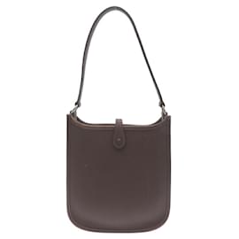 Hermès-Sac à main Hermes Evelyn TPM-Marron