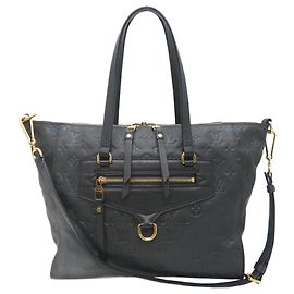Borsa a mano 2 in 1 Louis Vuitton Empreinte Lumineuse PM Nero Altro