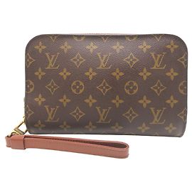 Louis Vuitton Orsay Herren Zweit Tasche Braun Monogramm