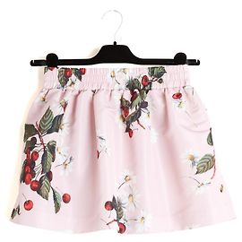 Red Valentino Valentino Rote Minirock FR34 oder 36 Pink Cherry Minirock UK6 US 4 bis 6 Pink