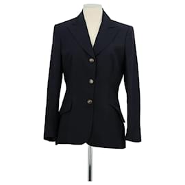 D&G-Cotton blazer-Black