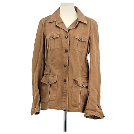 Prada Braune Baumwolljacke Braun