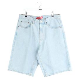 Supreme Bermuda in cotone blu Blu