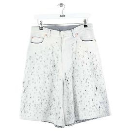 Maison Martin Margiela Bermuda de algodão cinza Cinza