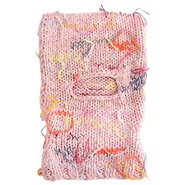 Maison Martin Margiela Cagoule in lana rosa Rosa