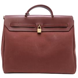Hermès-Sac fourre-tout Hermes-Autre,Marron clair