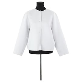 Hermès Kaschmirjacke Grau