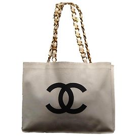 Sac Cabas Chanel en Toile Autre