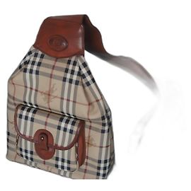 Borsa a Tracolla Burberry in Tela Altro