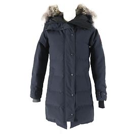 Canada Goose Shelburne Parka Down Coat Navy XS Blue Navy blue