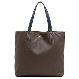 Hermès Marrom Veau Sikkim e Clemence Double Sens 36 Marrom Castanho escuro