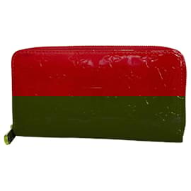 Louis Vuitton-Louis Vuitton Long Wallet Vernis Zippy M91981-Red