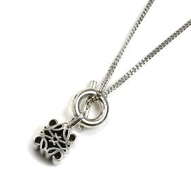 Collar Anagrama de plata 925 Loewe Otro