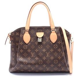 Louis Vuitton Rivoli MM Handtasche Monogramm Braun Braun