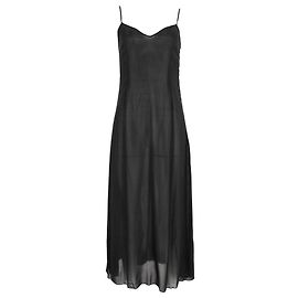 Valentino Garavani Valentino Slip Midi Dress in Black Polyester Black