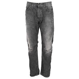 Jeans rectos Balmain en denim gris Gris