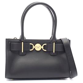Kleine Ledertasche Medusa '95 von Versace Schwarz
