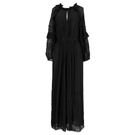 Isabel Marant Etoile Abito Maxi Justine Isabel Marant Étoile in Viscosa Nera Nero