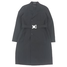 Abrigo Chester de algodón Dior negro 44 Negro
