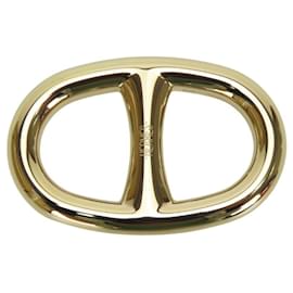 Hermès-Anneau de foulard Chaine d'Ancre Hermes-Doré