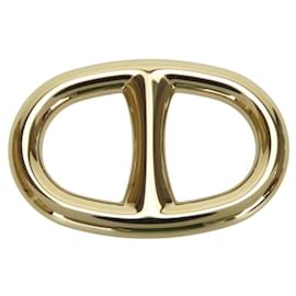 Hermès-Anneau de foulard Chaine d'Ancre Hermes-Doré