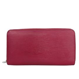 Louis Vuitton Long Wallet in Epi Leather Dark red Fuschia