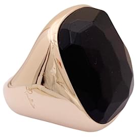 Pomellato-Pomellato 'Victoria' ring, rose gold, jet.-Other