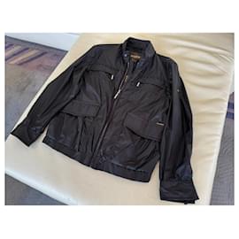Autre Marque-MooRER windbreaker rain jacket | Size S | Original Price 690€ luxury blouson-Black