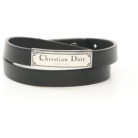 Christian Dior Dior Homme Charm Bracelet Black Silvery
