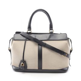 Céline Borsa Celine Medium Cabas di Francia Nero Crudo