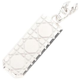 Christian Dior Colar Placa Dior Homme em Prata 925 Prata
