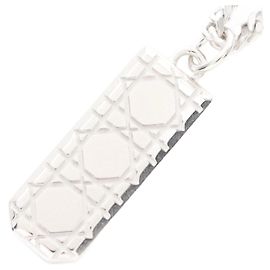 Christian Dior Colar Placa Dior Homme em Prata 925 Prata