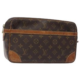 LOUIS VUITTON Clutch Compiegne 28 M51845 LV Auth 126832 Monogramm