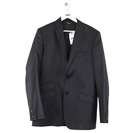 Dolce & Gabbana Schwarze Wolljacke Schwarz