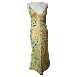 Christian Lacroix ROBE ULTRA LIGHT ET LONGUE Jaune