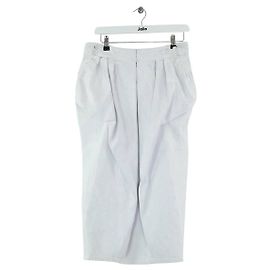 Maison Martin Margiela Falda de algodón blanca Blanco